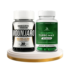 mounjaro + seca barriga turbo max